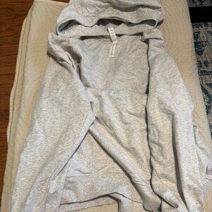 Lululemon Gray Scuba Pullover Hoodie
